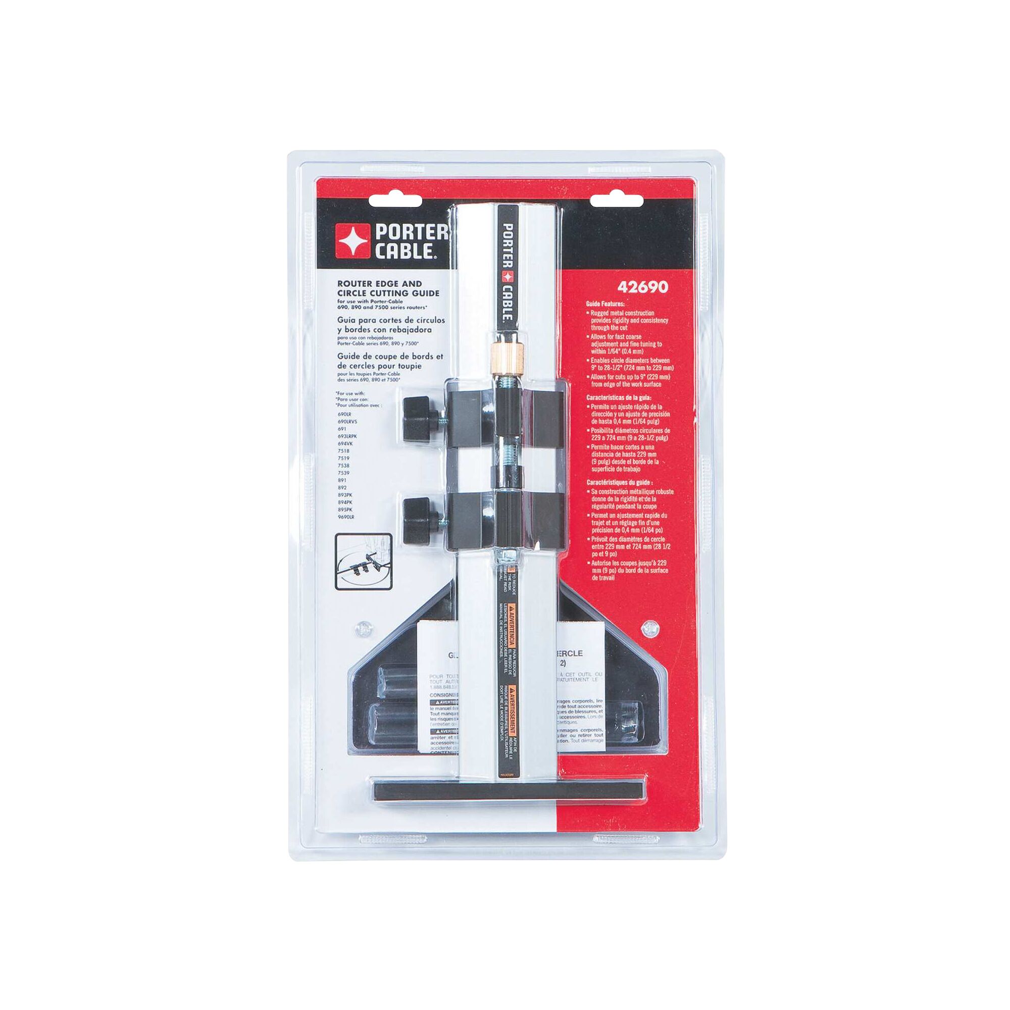 ROUTER EDGE GUIDE | PORTER-CABLE