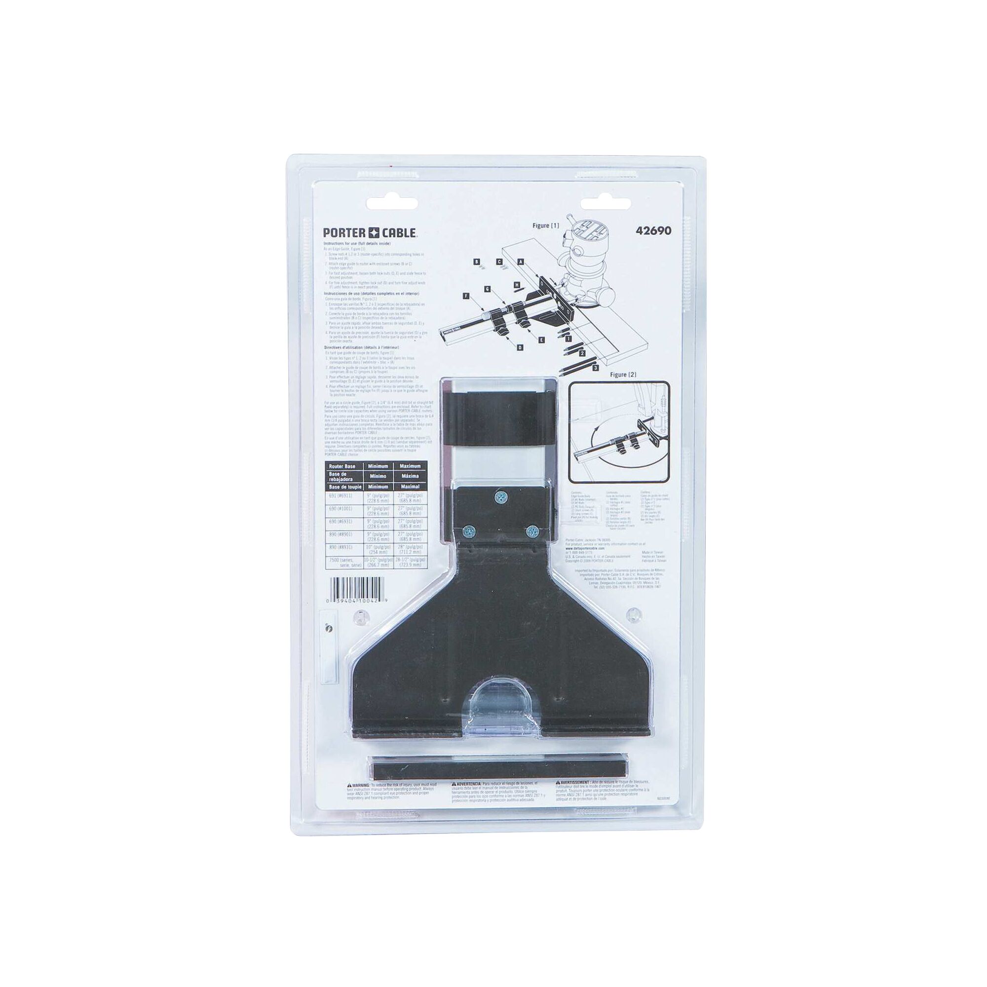 ROUTER EDGE GUIDE | PORTER-CABLE