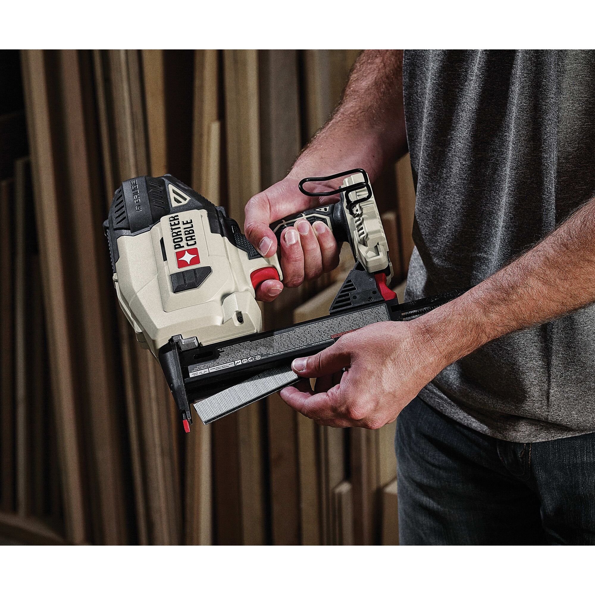 Porter cable cordless staple outlet gun