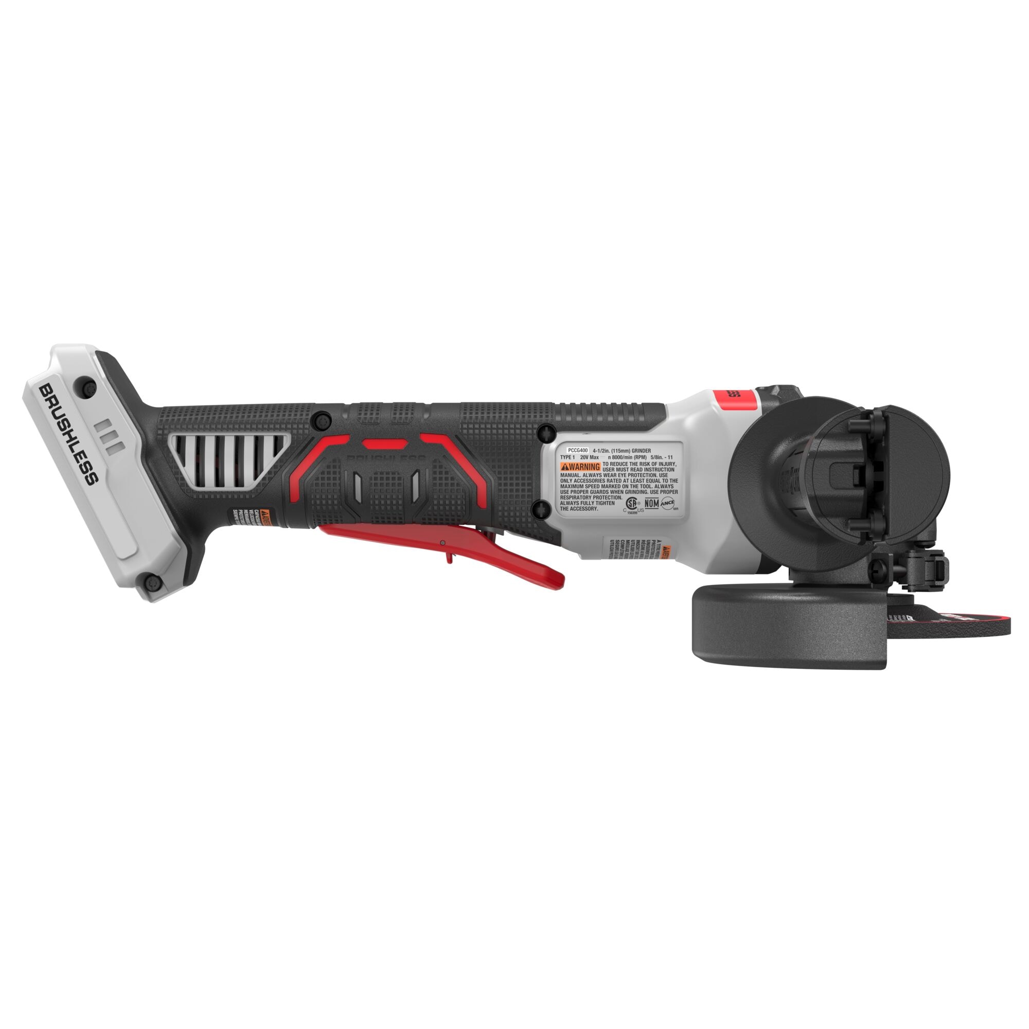 Porter cable discount angle grinder 20v