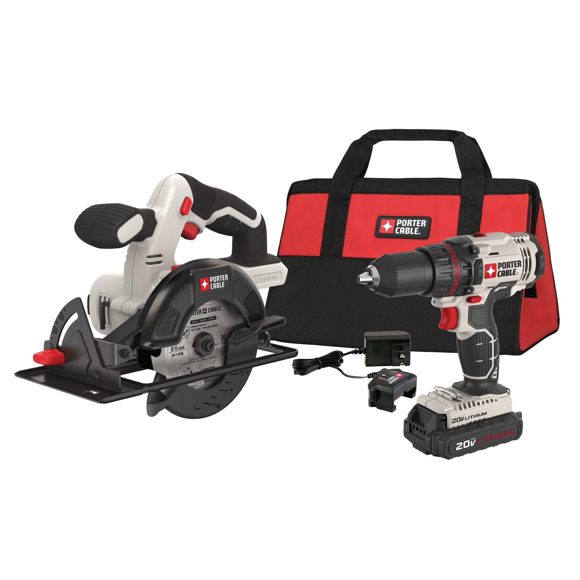 20V MAX Cordless in. Drill Driver and 5 1 2 in. Circular Saw