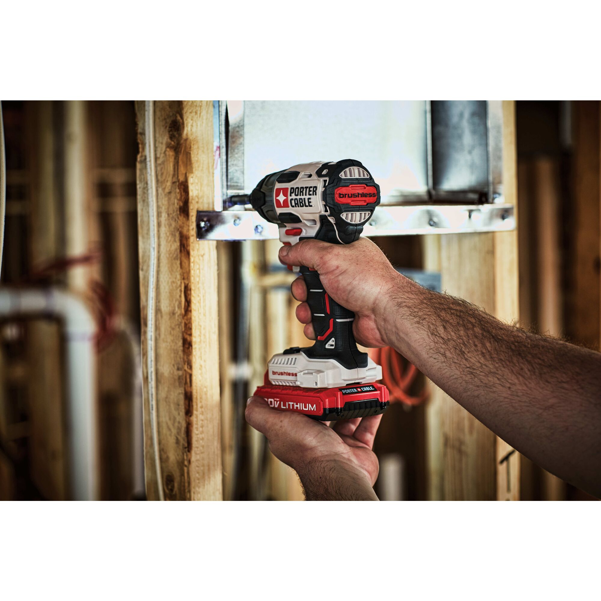 20V MAX Brushless Cordless Impact Driver PORTER CABLE