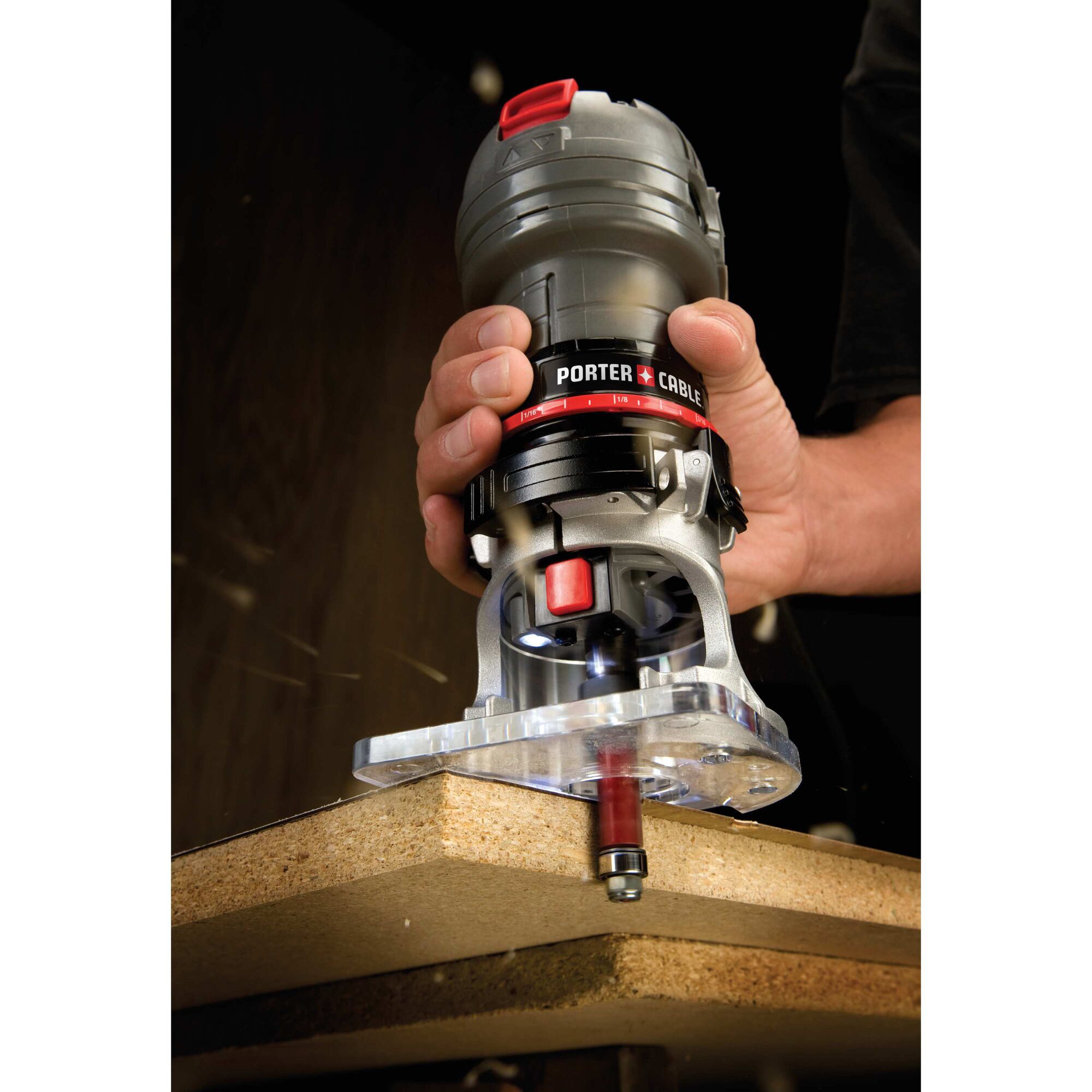 5.6 Amp Variable-Speed 1/4 in. Laminate Trimmer | PORTER-CABLE